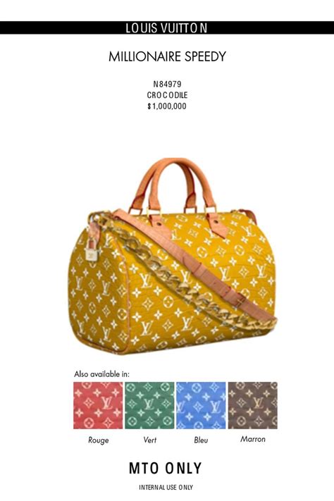 one million lv bag
